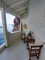 Studio in Old Port of Fira, Sea View, Santorini