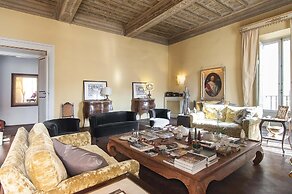 Rome an Aristocratic Apartment in Historic Palace Near the Piazza Navo