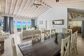 Beachfront White Palm Villa - Tar Bay