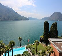 Lugano Blue Marine On Lake Shore