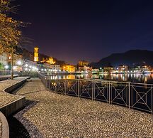 Lugano Blue Marine On Lake Shore