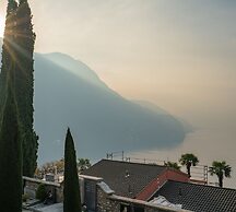 Lugano Blue Marine On Lake Shore