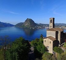 Lugano Blue Marine On Lake Shore