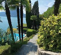 Lugano Blue Marine On Lake Shore