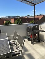 Rooftop Openspace With Balconies, Parking and bbq
