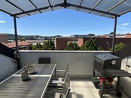 Rooftop Openspace With Balconies, Parking and bbq