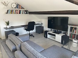 Rooftop Openspace With Balconies, Parking and bbq