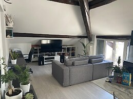 Rooftop Openspace With Balconies, Parking and bbq