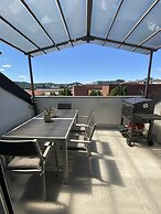 Rooftop Openspace With Balconies, Parking and bbq