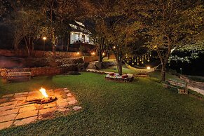 Evergreen Cascade by cosmicstays