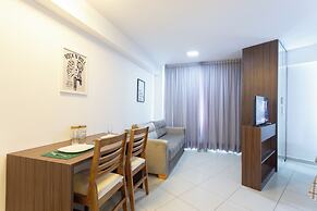 Lindo Flat no Beach Class Santa Maria em Boa Viagem