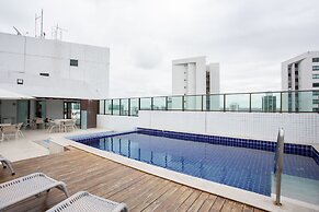 Lindo Flat no Beach Class Santa Maria em Boa Viagem