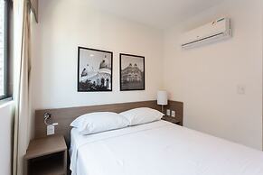 Lindo Flat no Beach Class Santa Maria em Boa Viagem