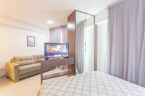 Lindo Flat no Beach Class Santa Maria em Boa Viagem