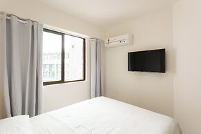 Lindo Flat no Beach Class Santa Maria em Boa Viagem
