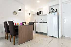 Lindo Flat no Beach Class Santa Maria em Boa Viagem