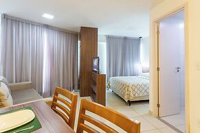 Lindo Flat no Beach Class Santa Maria em Boa Viagem