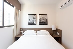 Lindo Flat no Beach Class Santa Maria em Boa Viagem