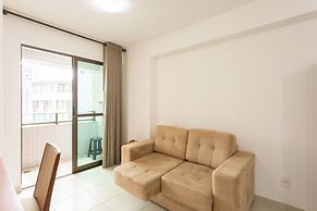 Lindo Flat no Beach Class Santa Maria em Boa Viagem