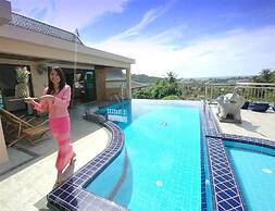 Luxury Four Bed Villa Jasmine, Infinity Pool, Full Staff , Chef and Br