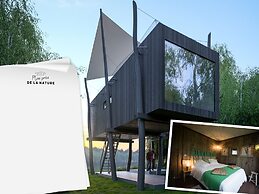 Eco Luxe Loft Lodge in the Heart of Nature for 2 People on the Lakesid