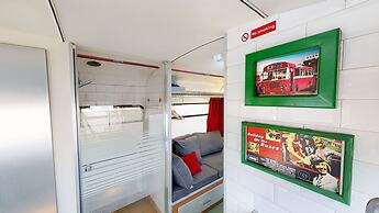 Gozo Bus Glamping - Stay on a 1974 Vintage Maltese bus in Xlendi