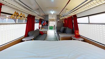 Gozo Bus Glamping - Stay on a 1974 Vintage Maltese bus in Xlendi