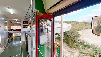 Gozo Bus Glamping - Stay on a 1974 Vintage Maltese bus in Xlendi