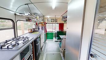 Gozo Bus Glamping - Stay on a 1974 Vintage Maltese bus in Xlendi