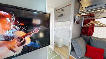 Gozo Bus Glamping - Stay on a 1974 Vintage Maltese bus in Xlendi