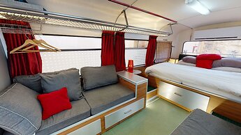Gozo Bus Glamping - Stay on a 1974 Vintage Maltese bus in Xlendi