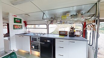 Gozo Bus Glamping - Stay on a 1974 Vintage Maltese bus in Xlendi