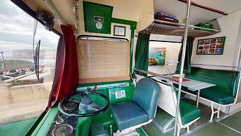 Gozo Bus Glamping - Stay on a 1974 Vintage Maltese bus in Xlendi