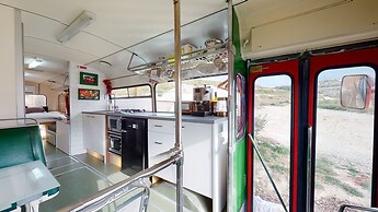Gozo Bus Glamping - Stay on a 1974 Vintage Maltese bus in Xlendi