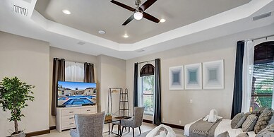 8-BR with Pool & Mini-golf & Soccer