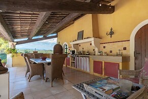 Provencal in a Height Overlooking Greenery