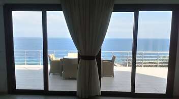 Coordinates are : 35.3480640, 33.5800703, Seacliff Villa, North Cyprus