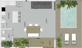 The mVillas with Exclusive Beach Club Access