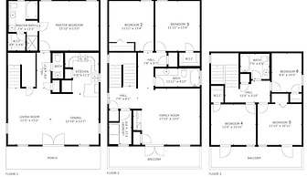 Coral By Avantstay Gorgeous Three Story Home w/ Two Balconies