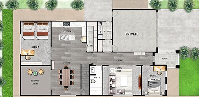 Modern 6BRM House Big Group at Pakenham