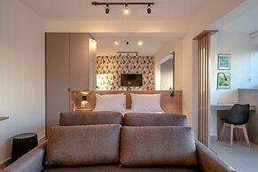 Studio com piscina aquecida e AC