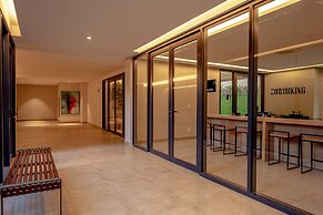 Studio com piscina aquecida e AC