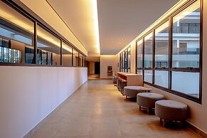 Studio com piscina aquecida e AC