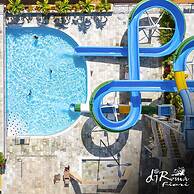 DiRoma Fiori com um dia no Acqua park