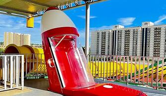 DiRoma Fiori com um dia no Acqua park