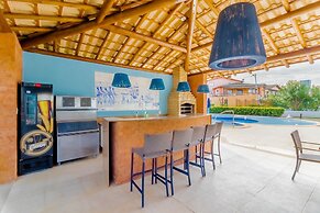 IT39 Excelente Apt 3 Quartos Pé na areia
