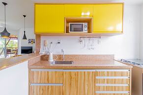 IT39 Excelente Apt 3 Quartos Pé na areia