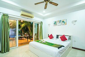 Private pool 3BDR villa beach at 200m