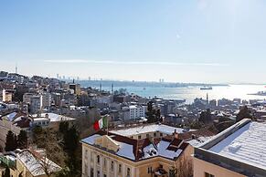 Missafir Flat in Beyoglu With Bosphorus View