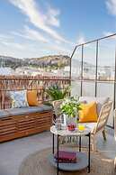Topfloor Getaway Balcony&hot Tub+acropolis View